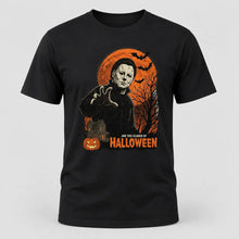 Load image into Gallery viewer, Are You Scared of Halloween Horror Graphic Tee