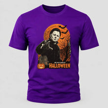 Load image into Gallery viewer, Are You Scared of Halloween Horror Graphic Tee
