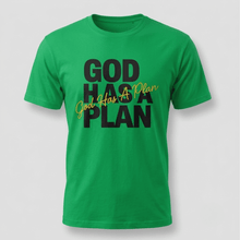 Load image into Gallery viewer, God Has a Plan Christian Faith T-Shirt