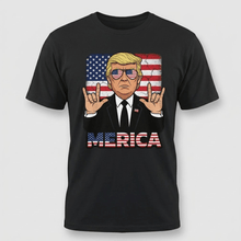 Load image into Gallery viewer, Trump Merica Patriot Tee
