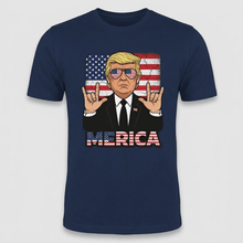 Load image into Gallery viewer, Trump Merica Patriot Tee