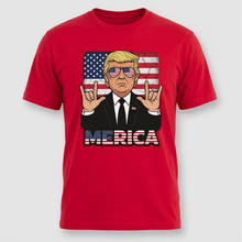 Load image into Gallery viewer, Trump Merica Patriot Tee