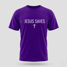 Load image into Gallery viewer, Jesus Saves Christian T-Shirt