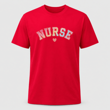 Load image into Gallery viewer, Pastel Varsity Nurse Graphic T-Shirt