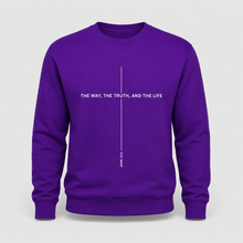 Load image into Gallery viewer, The Way The Truth And The Life John 14:6 Sweatshirt
