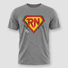 Load image into Gallery viewer, RN Superhero Registered Nurse Graphic T-Shirt
