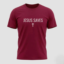 Load image into Gallery viewer, Jesus Saves Christian T-Shirt
