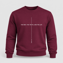 Load image into Gallery viewer, The Way The Truth And The Life John 14:6 Sweatshirt
