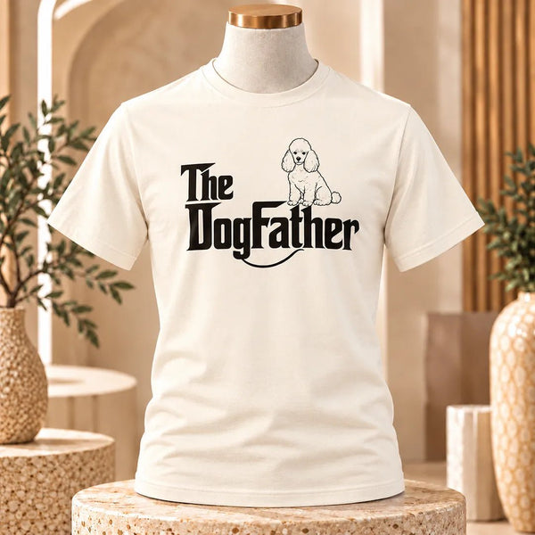 The DogFather Poodle Dad T-Shirt
