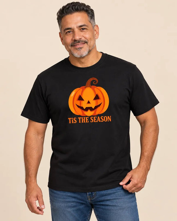 Tis the Season Jack-O’-Lantern Halloween Graphic Tee