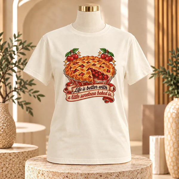 A Little Sweetness Cherry Pie Tee