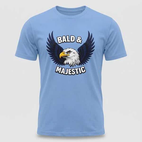Bald & Majestic Funny Eagle T-Shirt