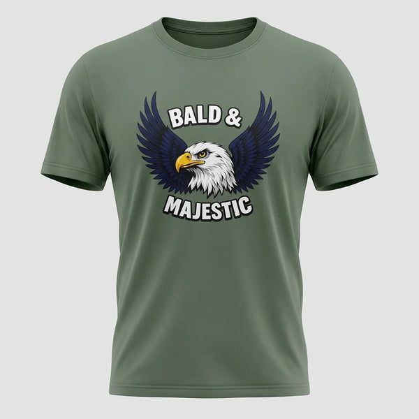 Bald & Majestic Funny Eagle T-Shirt
