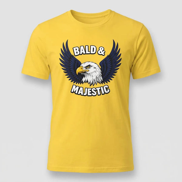 Bald & Majestic Funny Eagle T-Shirt