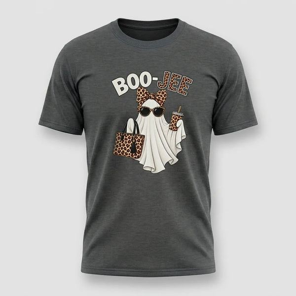 Boo-Jee Ghost Funny Halloween Graphic Tee