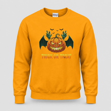 Load image into Gallery viewer, Candy Fiend Trick or Treat Halloween Sweatshirt

