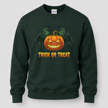 Load image into Gallery viewer, Candy Fiend Trick or Treat Halloween Sweatshirt
