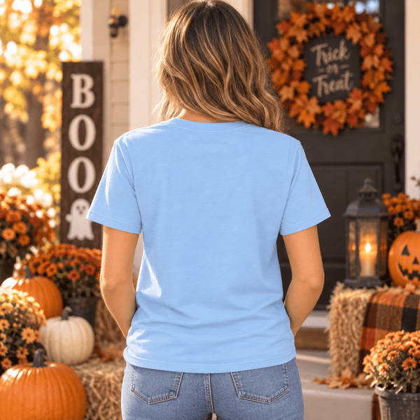 Mummy Meow Wrapped in Spooky Charm Tee