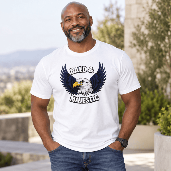 Bald & Majestic Funny Eagle T-Shirt
