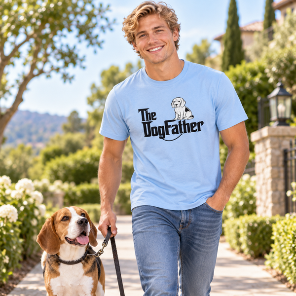 The DogFather Beagle Dad T-Shirt