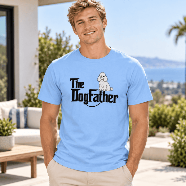 The DogFather Poodle Dad T-Shirt