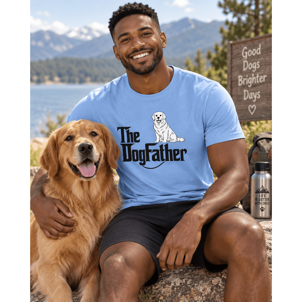 The DogFather Golden Retriever Dad T-Shirt
