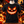 Flaming Jack-O’-Lantern Halloween Graphic Tee