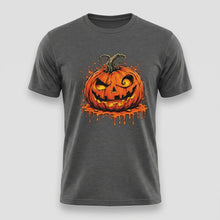 Load image into Gallery viewer, Jack-O’-Lantern Halloween Tee
