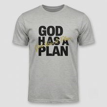 Load image into Gallery viewer, God Has a Plan Christian Faith T-Shirt
