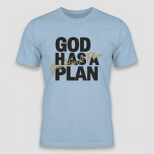 Load image into Gallery viewer, God Has a Plan Christian Faith T-Shirt
