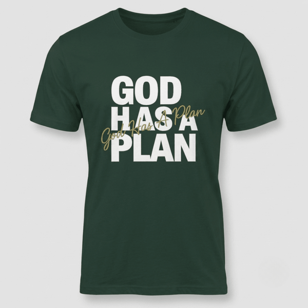 God Has a Plan Christian Faith T-Shirt