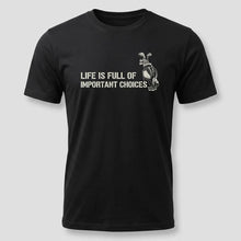 Load image into Gallery viewer, Life Is Full of Important Choices Golf Graphic Tee
