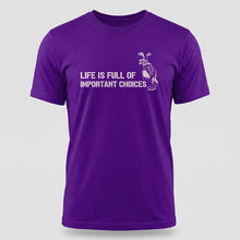 Load image into Gallery viewer, Life Is Full of Important Choices Golf Graphic Tee

