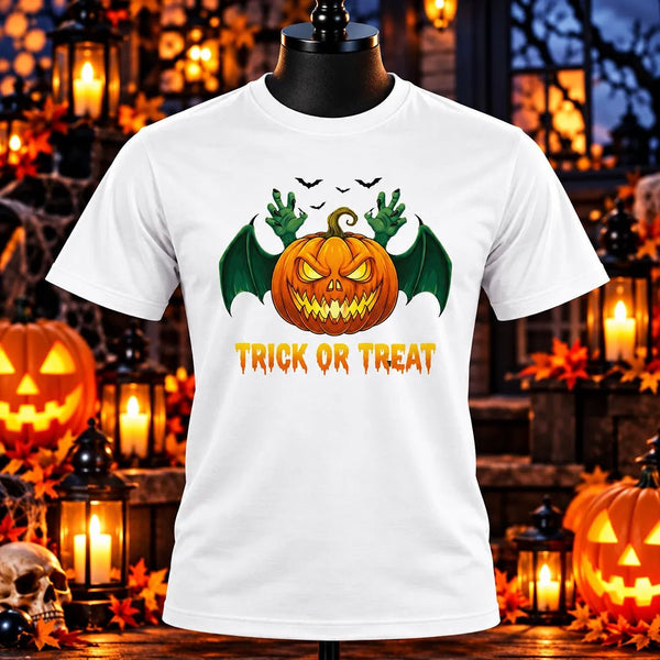 Monster Pumpkin Trick or Treat Tee