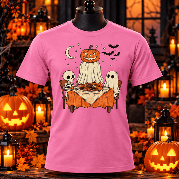 Vintage Halloween Dinner Party Graphic Tee
