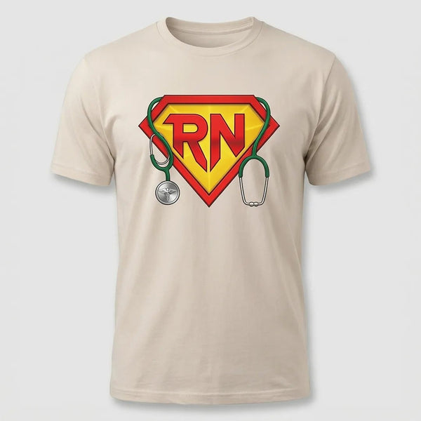 RN Superhero Registered Nurse Graphic T-Shirt