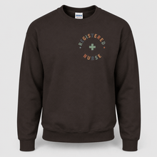 Load image into Gallery viewer, Registered Nurse Colorful Medical Cross Sweatshirt
