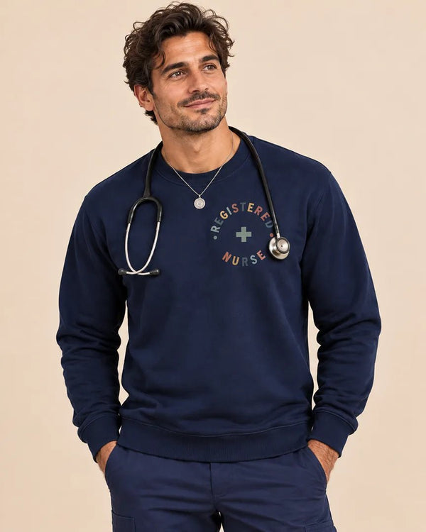 Registered Nurse Colorful Medical Cross Sweatshirt