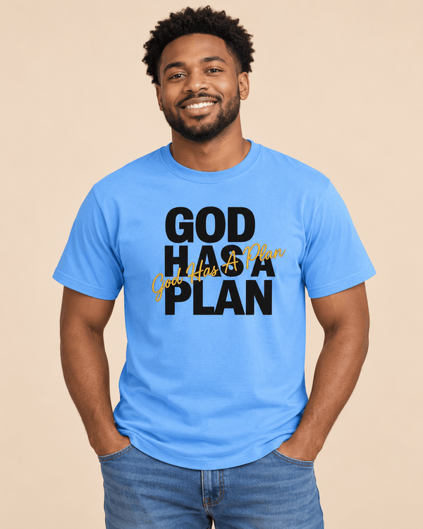 God Has a Plan Christian Faith T-Shirt