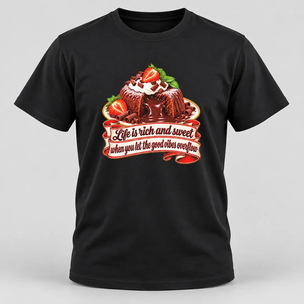 The Best Part Chocolate Lava Cake Tee