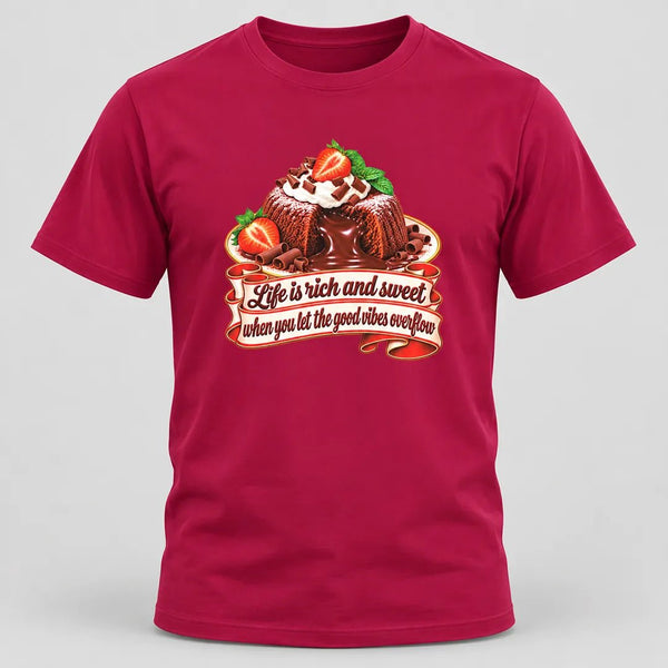 The Best Part Chocolate Lava Cake Tee