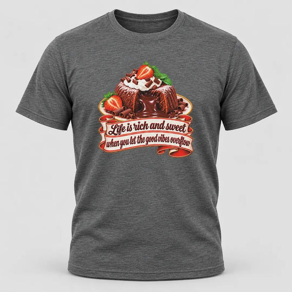 The Best Part Chocolate Lava Cake Tee