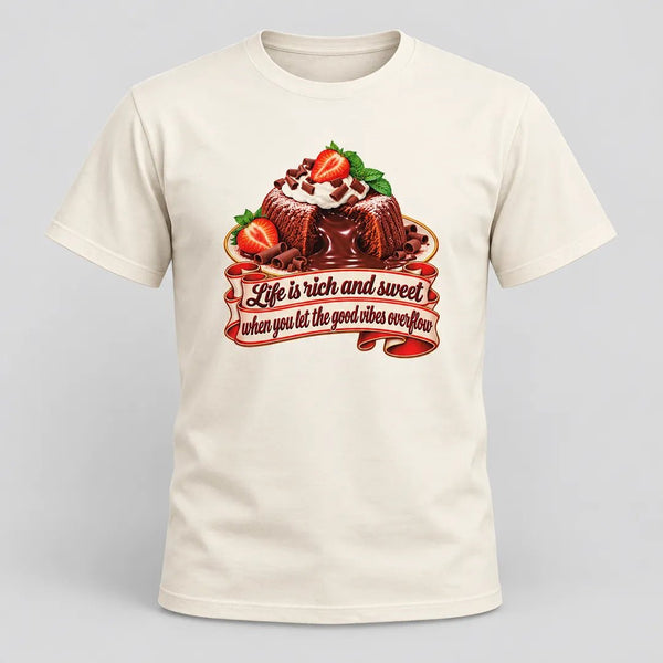 The Best Part Chocolate Lava Cake Tee