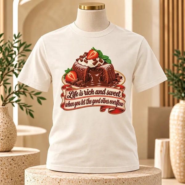 The Best Part Chocolate Lava Cake Tee