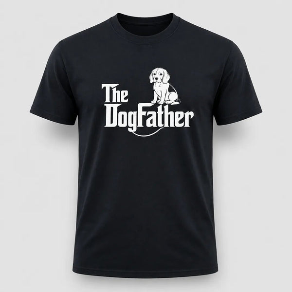 The DogFather Beagle Dad T-Shirt