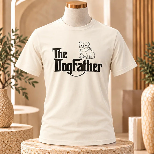 The DogFather French Bulldog Dad T-Shirt