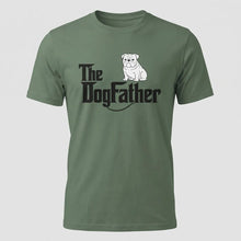Load image into Gallery viewer, The DogFather French Bulldog Dad T-Shirt
