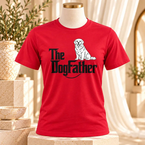 The DogFather Golden Retriever Dad T-Shirt