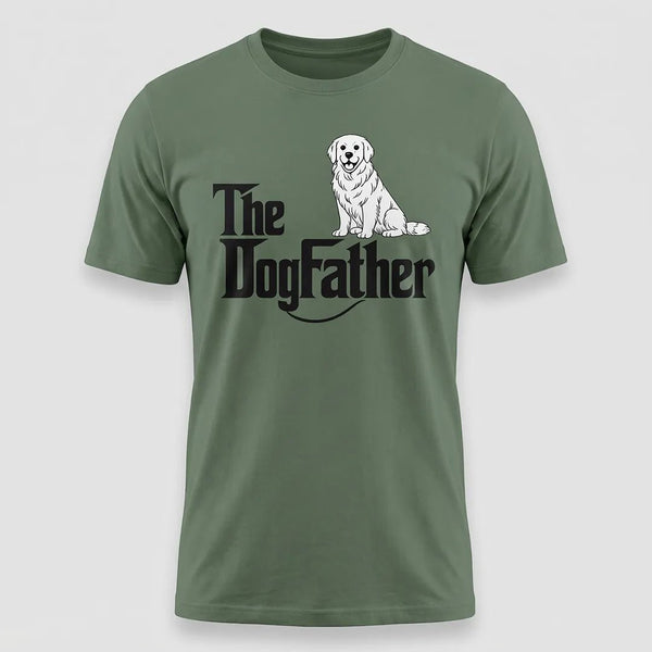 The DogFather Golden Retriever Dad T-Shirt