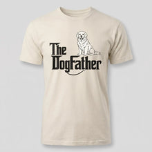 Load image into Gallery viewer, The DogFather Golden Retriever Dad T-Shirt
